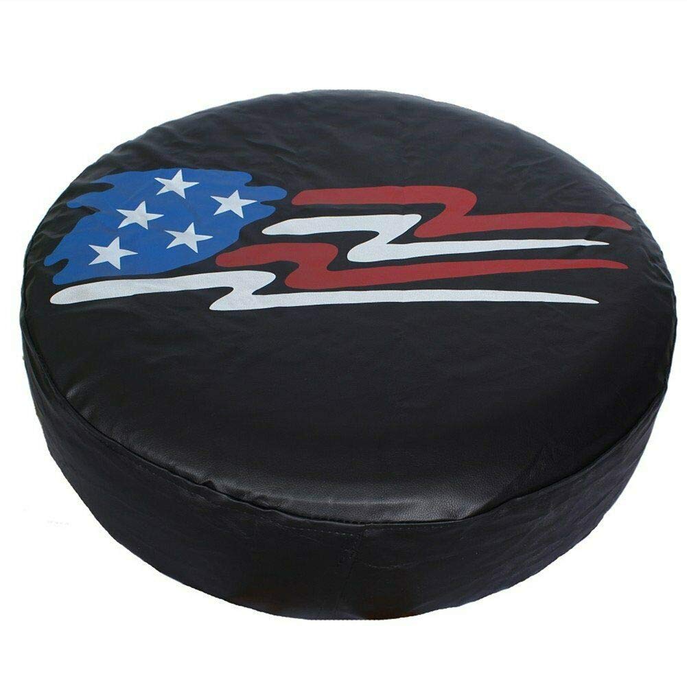 American Flag RV Wheel Cover - 15