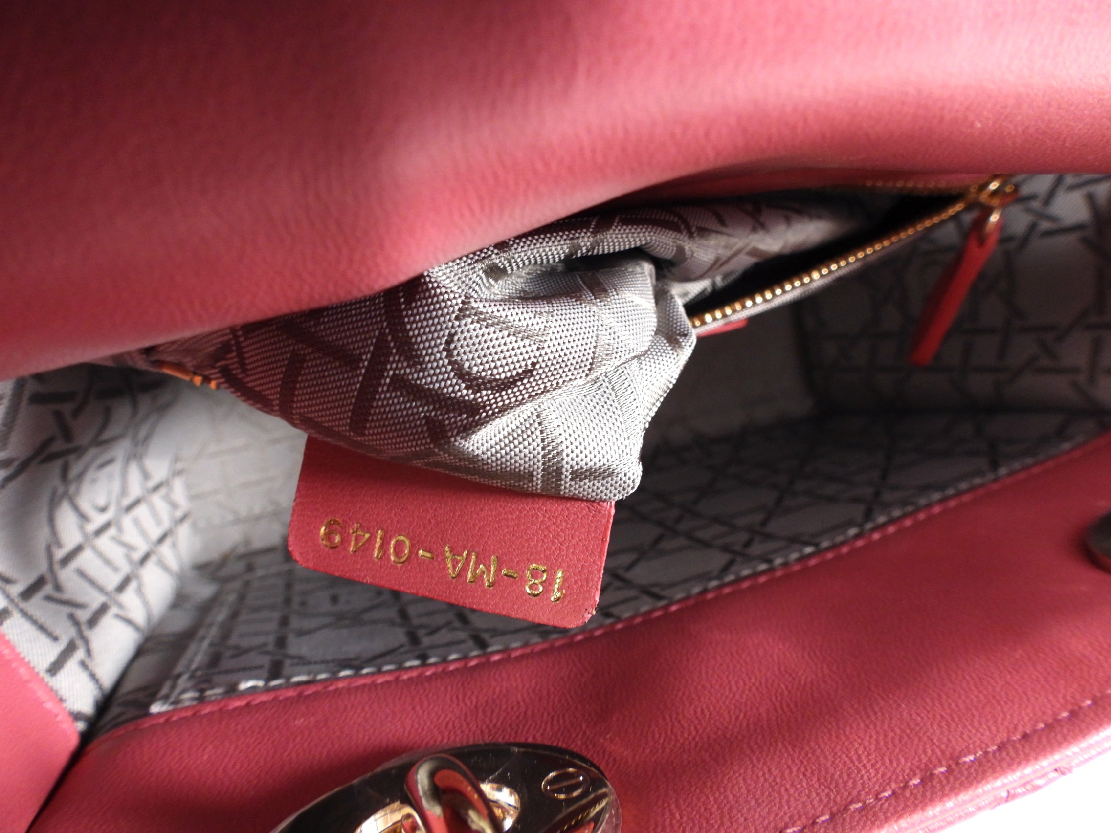 Dior Lady Dior Mini Bag in Pink Cannage Leather - My ABCdior Collection | Luxury Crossbody Purse for Women, Perfect for Date Night & Special Occasions
