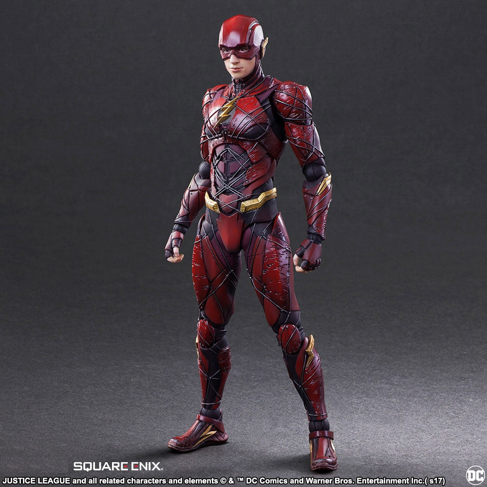DC Universe The Flash Justice League Variant Play Arts Kai Action Figure - Collectible Superhero Toy for Fans & Display - Perfect for Home Decor, Gifts, and Comic Book Collections