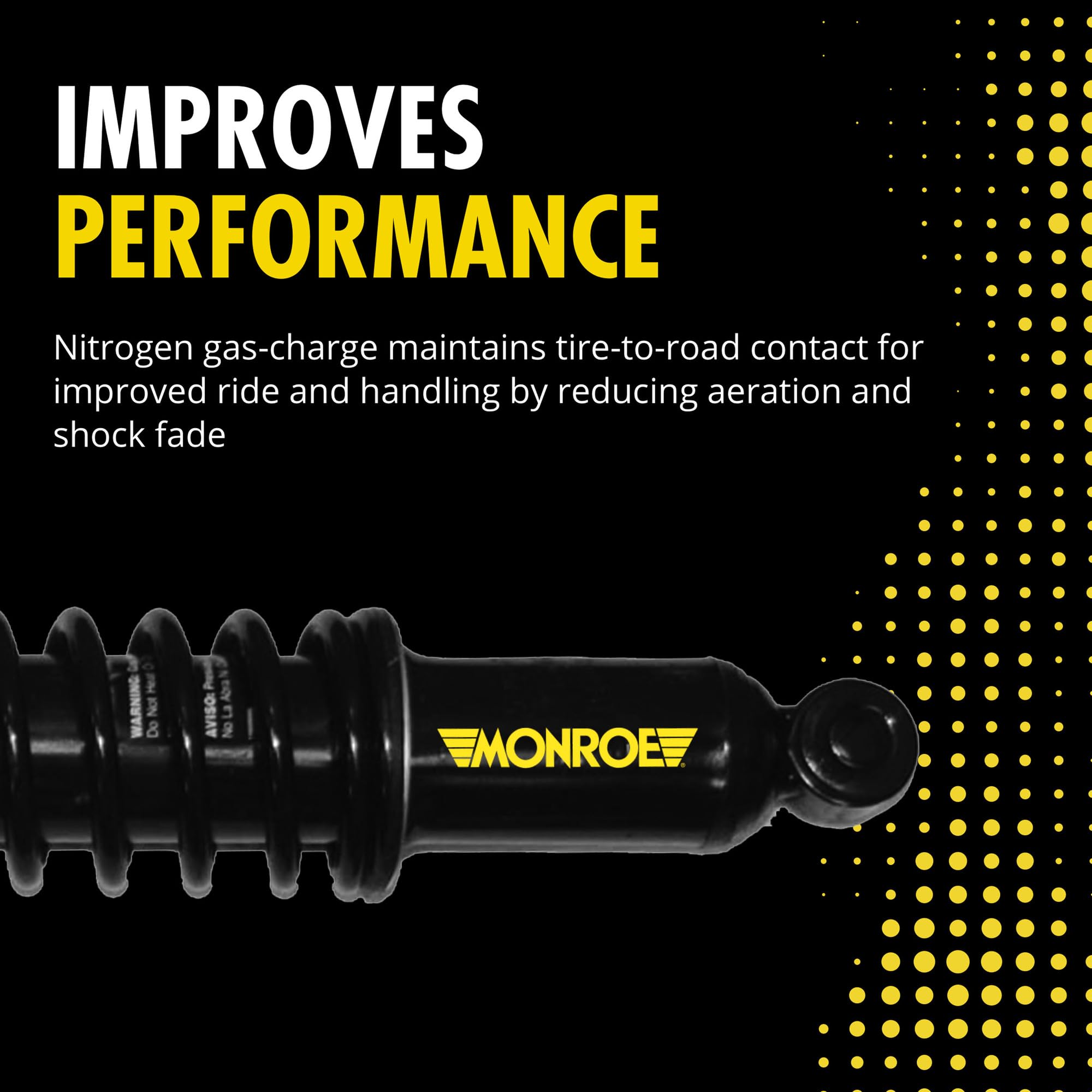 Monroe Load Adjusting 58591 Shock Absorber & Coil Spring Assembly (2-Pack) - Compatible with Ford F-150 - Heavy Duty Suspension Upgrade for Towing & Off-Road Adventures