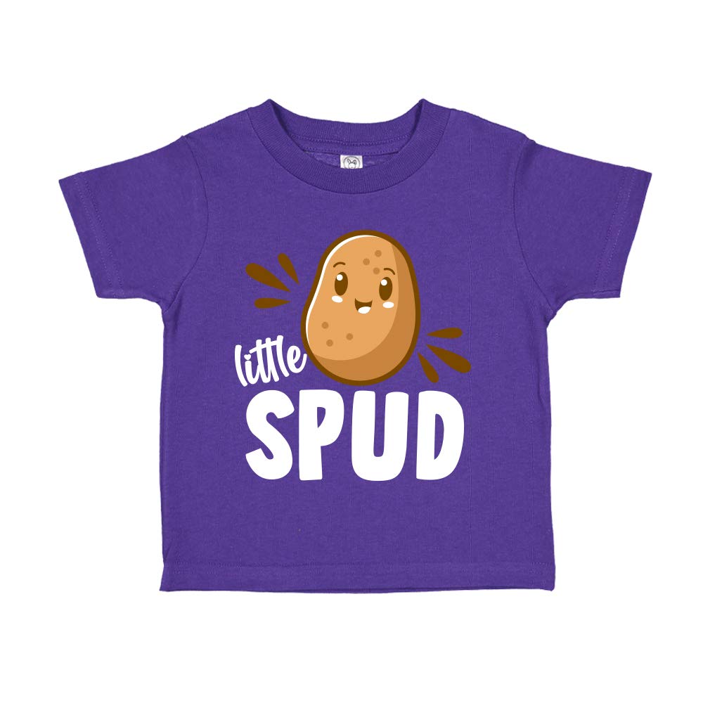 Little Spud Potato Baby Bodysuit & Toddler T-Shirt - Cute Potato-Themed Outfit for Boys & Girls | Perfect for Family Photos, Playdates & Relaxing at Home