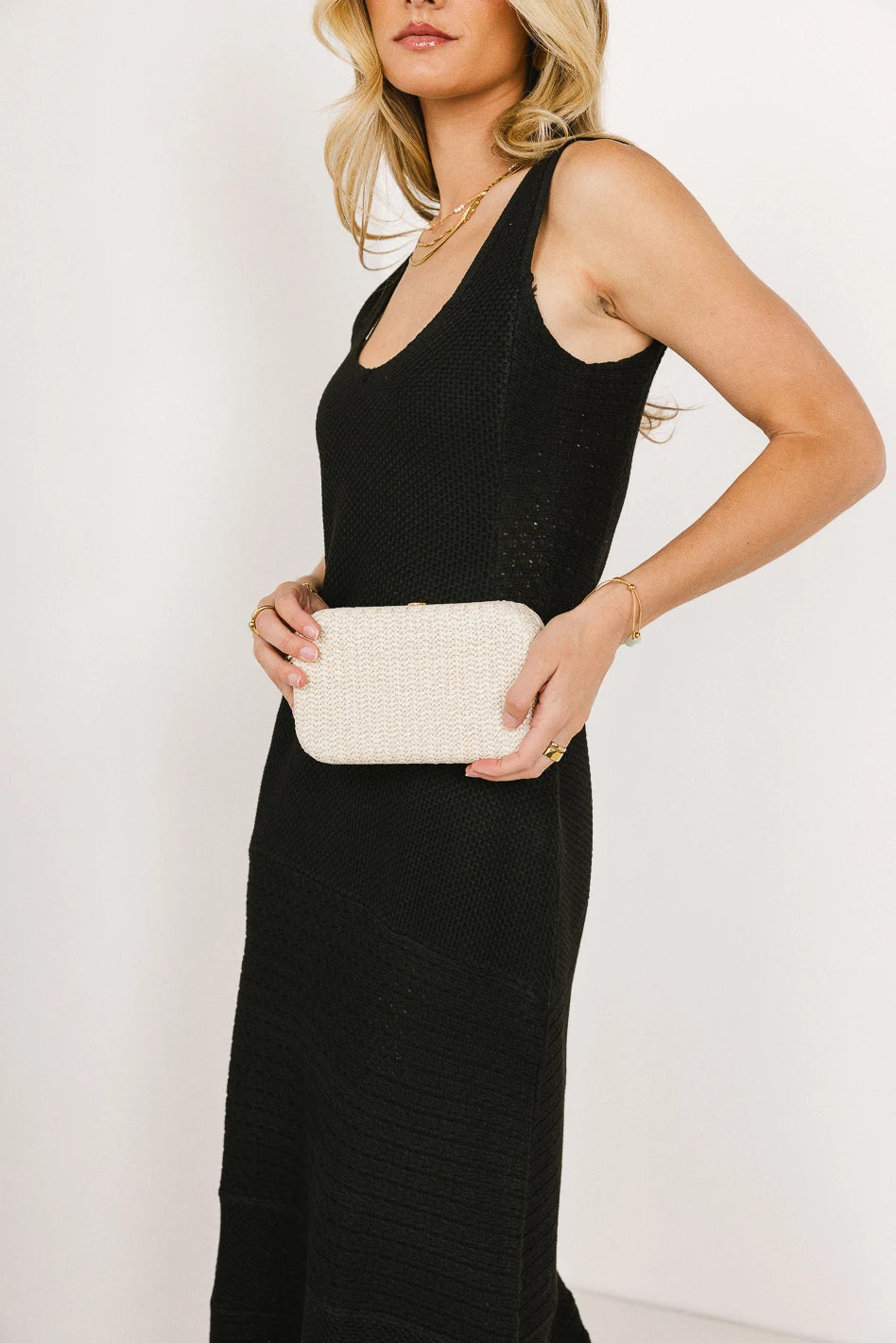 Natural Mitchy Straw Bag - Eco-Friendly Handmade Woven Tote for Beach, Shopping & Summer Outfits | Perfect for Picnics, Travel & Casual Use