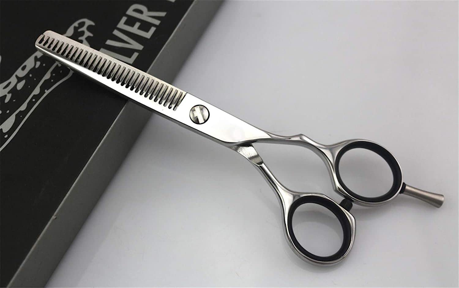 Professional Barber Scissors for Hairdressing - Salon Grade Sharp Hair Cutting Shears with Teeth for Stylists, Men & Women | Perfect for Haircuts, Trimming, Styling & Salon Use