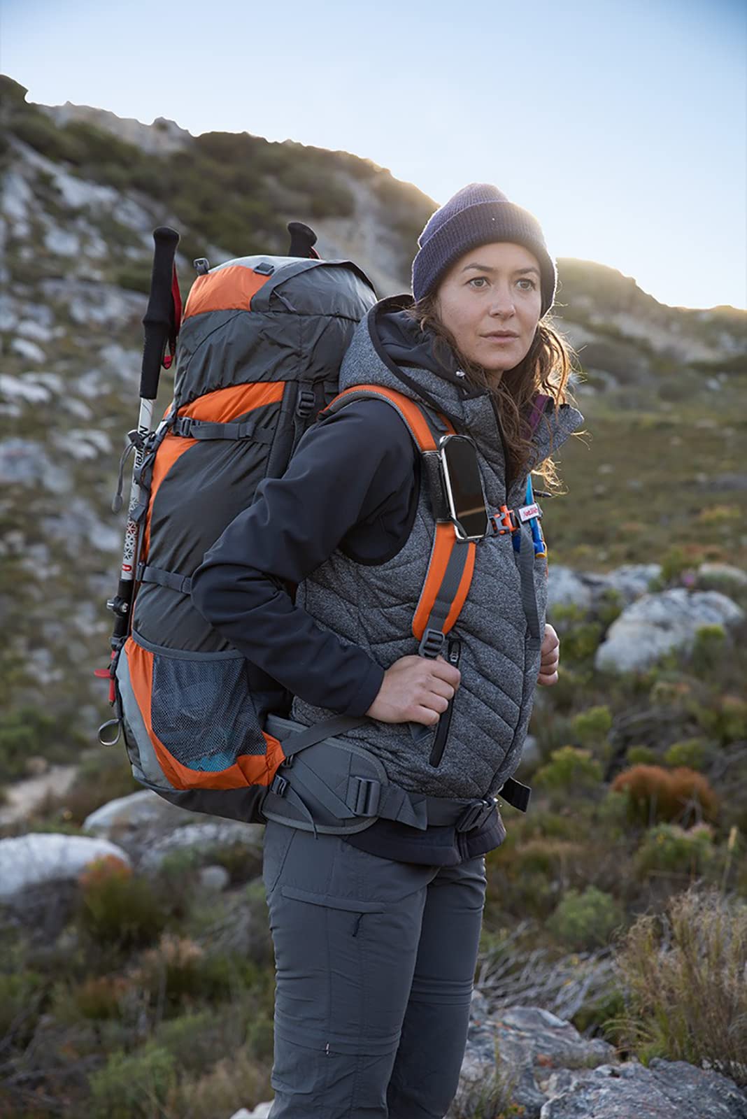 Backpack Strap Phone Holder - Adjustable Clip Mount for Smartphones | Perfect for Hiking, Climbing, Travel & Outdoor Adventures | Secure Hands-Free Access While Exploring