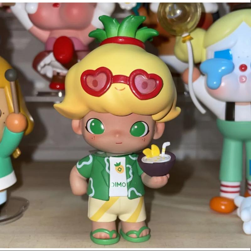 DIMOO Coconut Pineapple Limited Edition Collectible Figure - Cute Cartoon Vinyl Art Toy for Home Decor, Gift, and Display | Perfect for Anime Fans, Kawaii Lovers, and Pop Culture Collectors