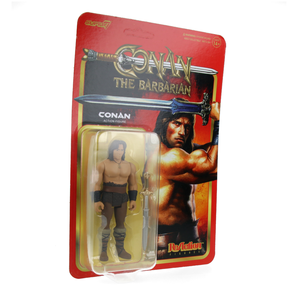 Conan the Barbarian ReAction Figure - Collectible Action Figure for Fans & Collectors | Perfect for Display, Gifts, and Role-Playing Scenes