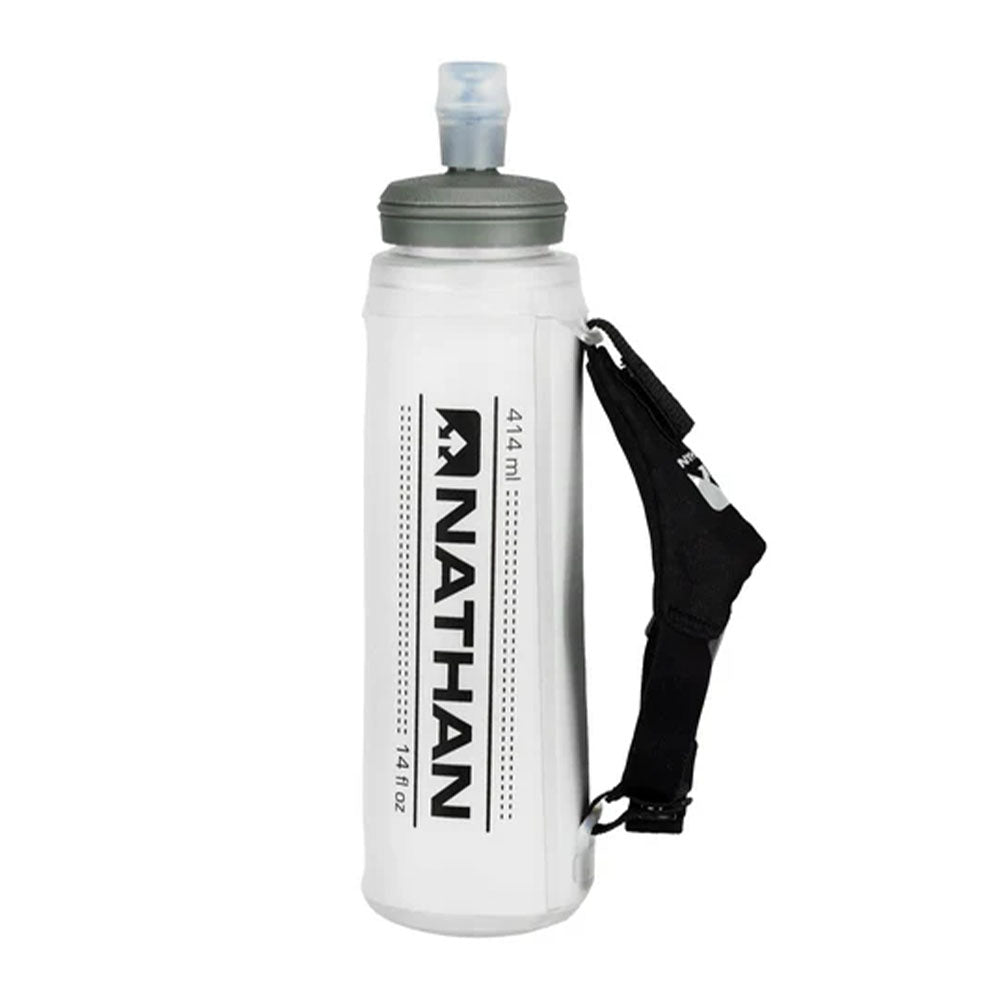 Nathan Exoshot 14oz Lite - Lightweight Hydration Running Belt for Men & Women - Perfect for Marathon, Hiking, Gym & Outdoor Activities