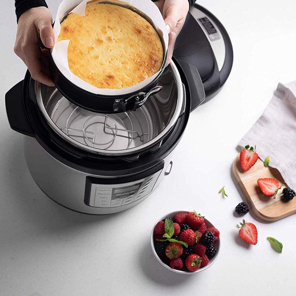 **Gaone 6-Piece Air Fryer Accessories Kit - 7-Inch Steamer Basket, Non-Stick Cake Mold for 8QT Pressure Cooker | Perfect for Baking, Steaming & Healthy Cooking**