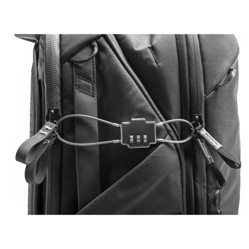 Peak Design 45L Travel Backpack - Waterproof Hiking Backpack for Men & Women - Durable Carry-On Backpack for Air Travel, Camping & Outdoor Adventures (Black)