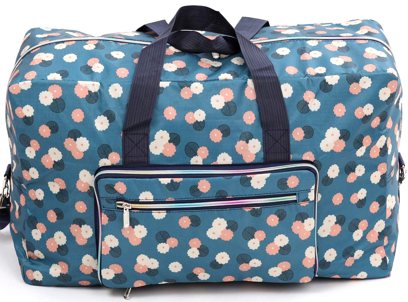 Foldable Large Travel Duffle Bag - Waterproof Weekender Carry On Bag for Women & Girls - Perfect for Gym, Overnight Trips & Weekend Getaways