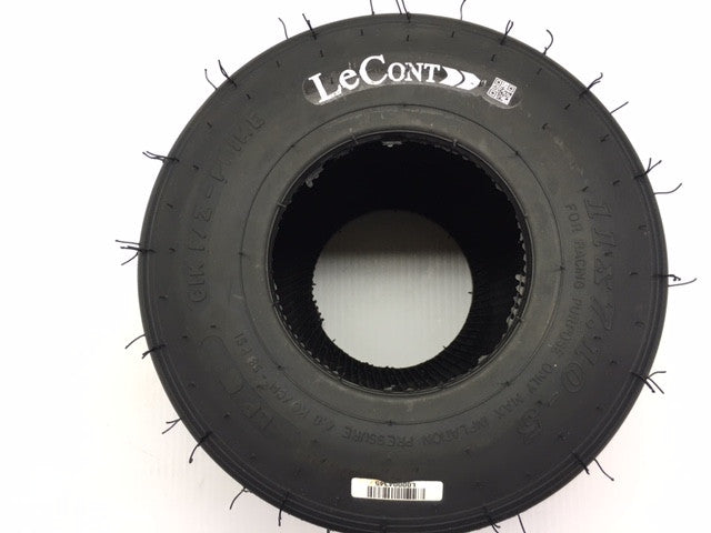 Le Cont Tires - White Slick Medium Compound for Road Bikes | High-Performance Racing Tires for Competitive Cyclists | Perfect for Track, Criterium & Training Rides