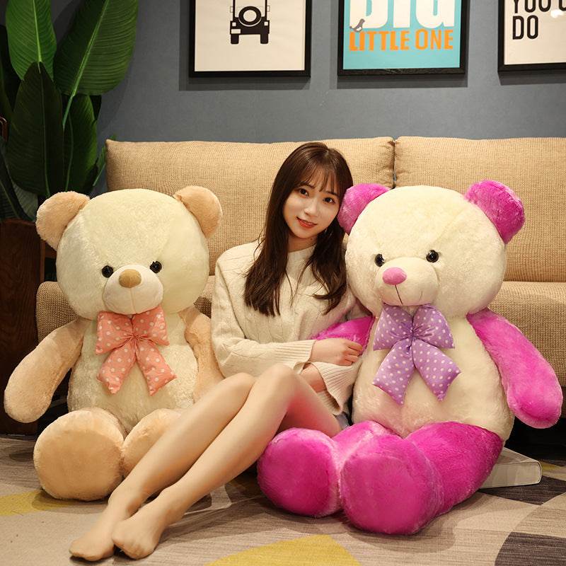 Giant Cuddly Teddy Bear - Extra Large Soft Plush Stuffed Animal Toy for Kids & Adults | Perfect for Gifts, Bedroom Decor, and Comforting Hugs