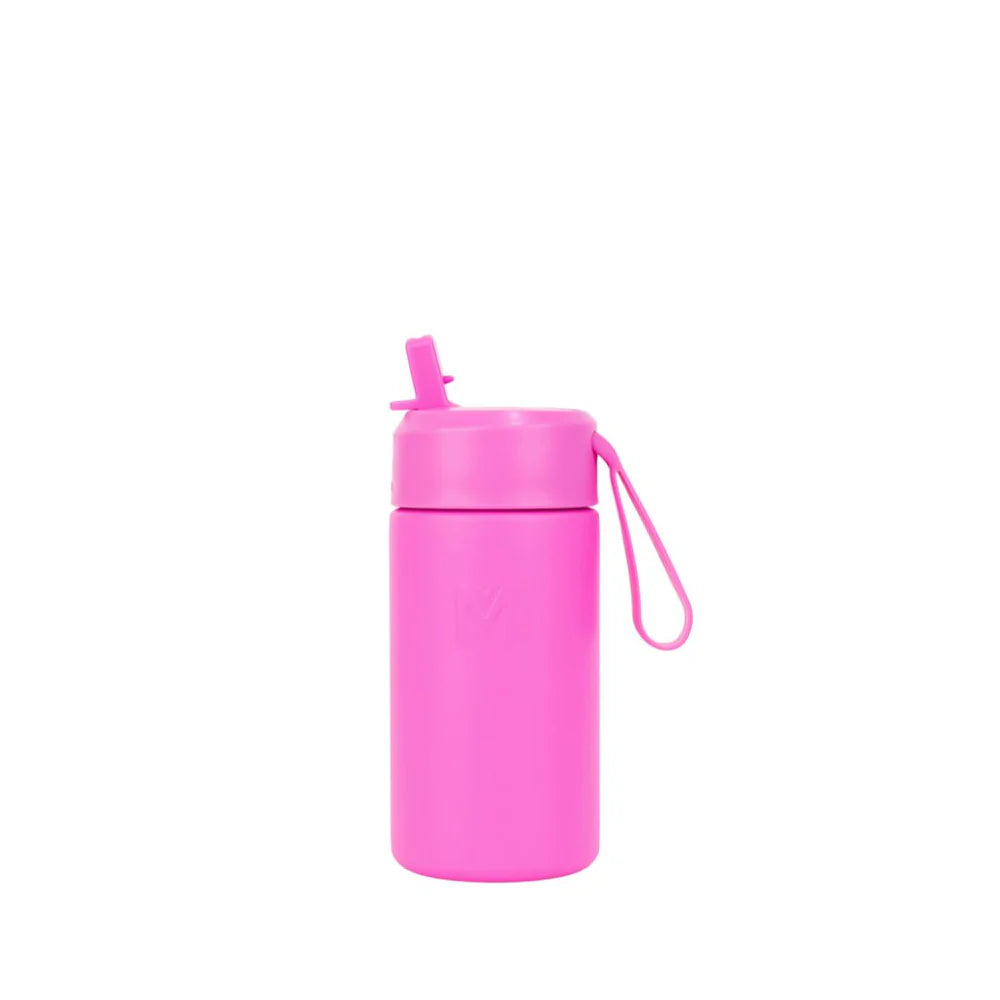 Montii Fusion Sipper Drink Bottle - 350ml Leak-Proof Insulated Water Bottle for Kids & Adults | Perfect for School, Gym, Hiking & Travel