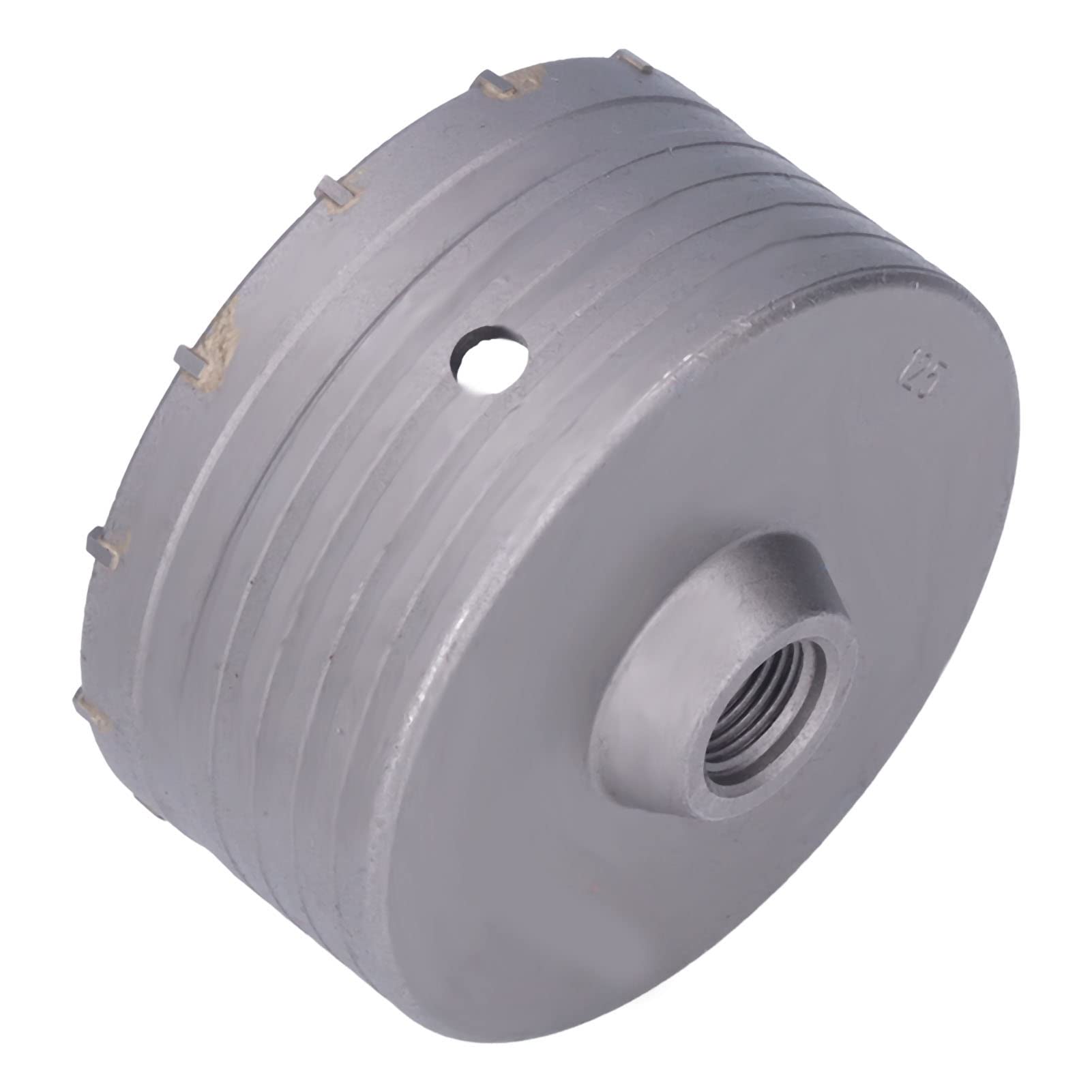 Carbide Hole Saw for Concrete & Stainless Steel - Heavy Duty Impact Resistant Hole Cutter - Perfect for Construction, Plumbing, and Metalworking Projects