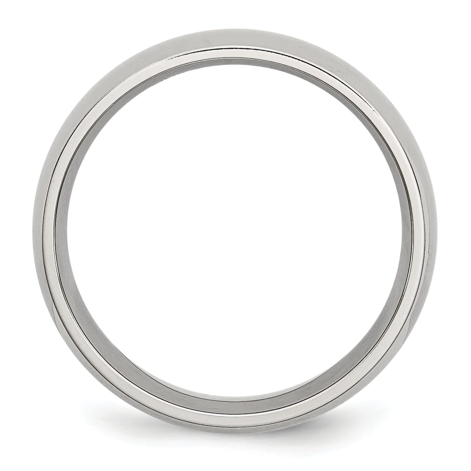 7mm Stainless Steel Men's Wedding Ring Band - Size 9 - Durable & Comfortable for Everyday Wear - Perfect for Weddings, Anniversaries & Special Occasions