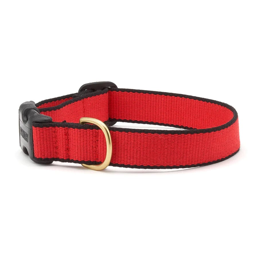 Custom Red Embroidered Dog Collar with Name - Personalized Pet Collar for Small Medium Large Dogs - Perfect for Walks, Training & Special Occasions