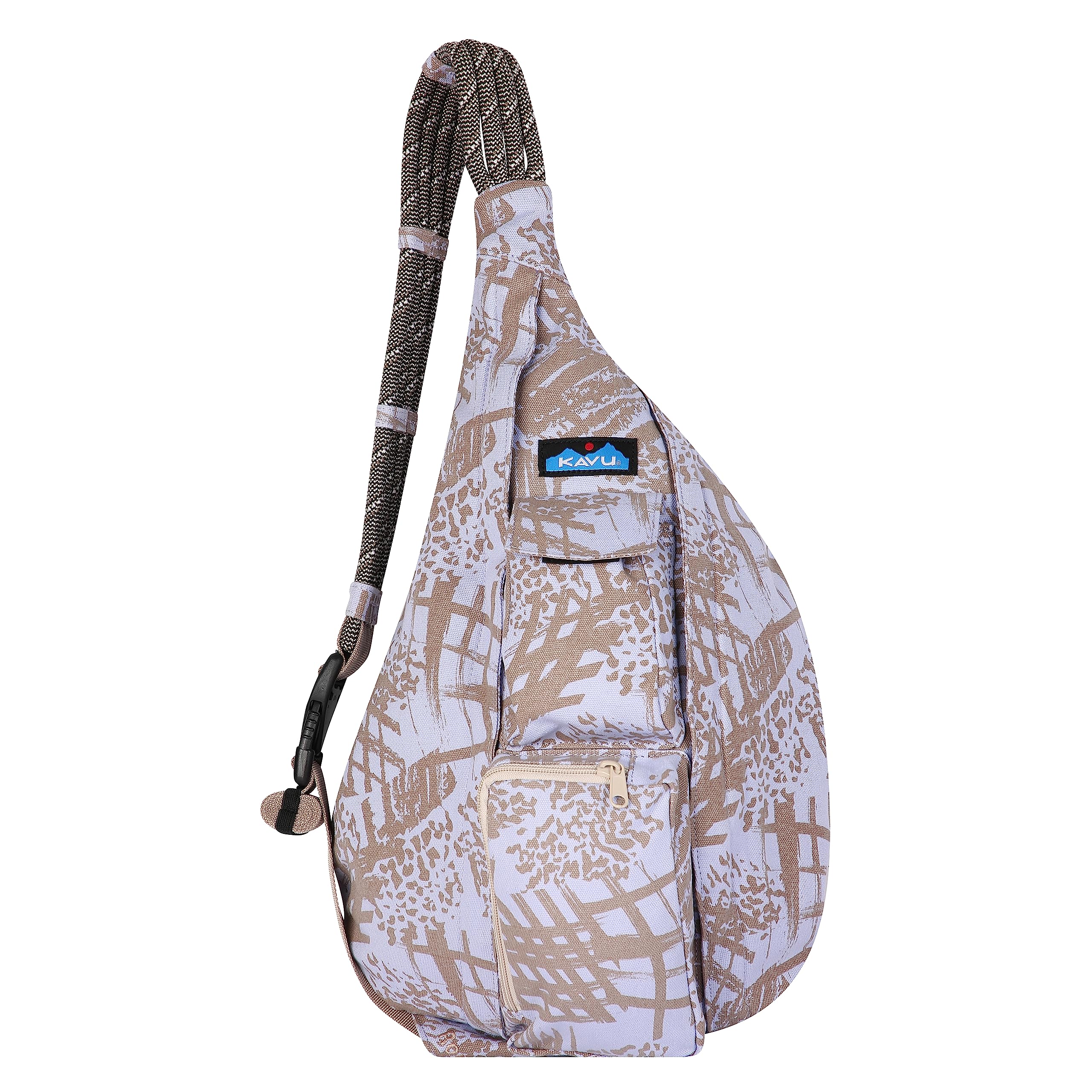 KAVU Original Rope Sling Bag - Adjustable Shoulder Strap Crossbody Pack for Hiking, Travel & Everyday Use - Lightweight Durable Outdoor Backpack for Men & Women