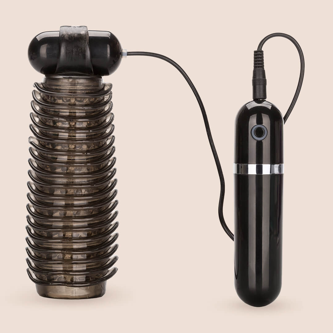 COLT® 10-Speed Rechargeable Vibrating Stroker with Remote Control - Perfect for Solo Play & Couples Intimacy | Waterproof & Body-Safe Silicone Design