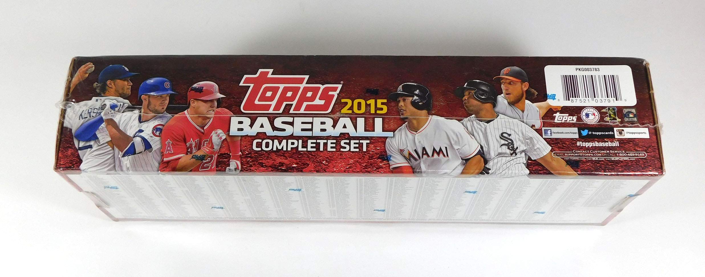 2015 Topps Baseball Factory Set - 700 Cards with Parallels & Inserts | Complete MLB Trading Card Collection for Collectors & Fans | Perfect for Display, Trading & Investment