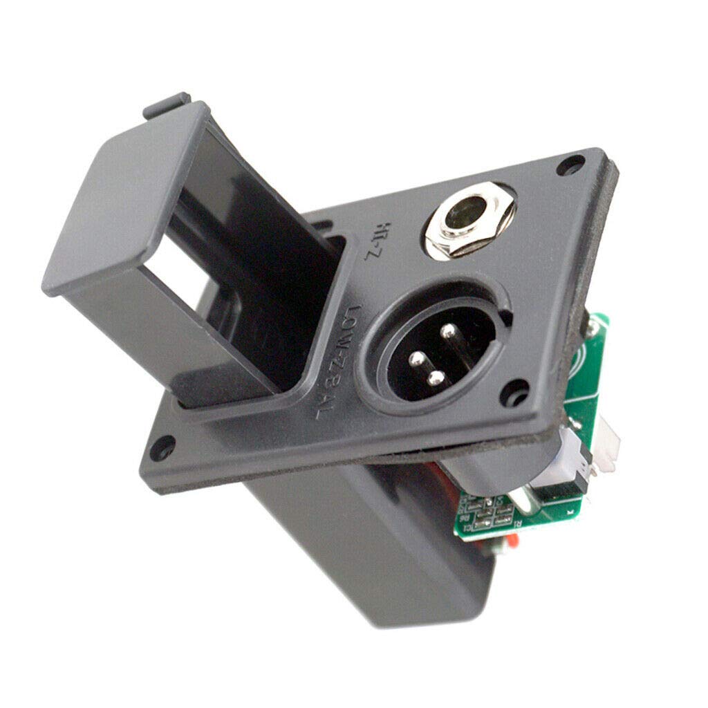 9V Battery Case Holder Cover Box for Active Guitar & Bass Pickup Electronics - Durable Replacement Part for Guitarists & Musicians - Perfect for Live Performances & Studio Recording