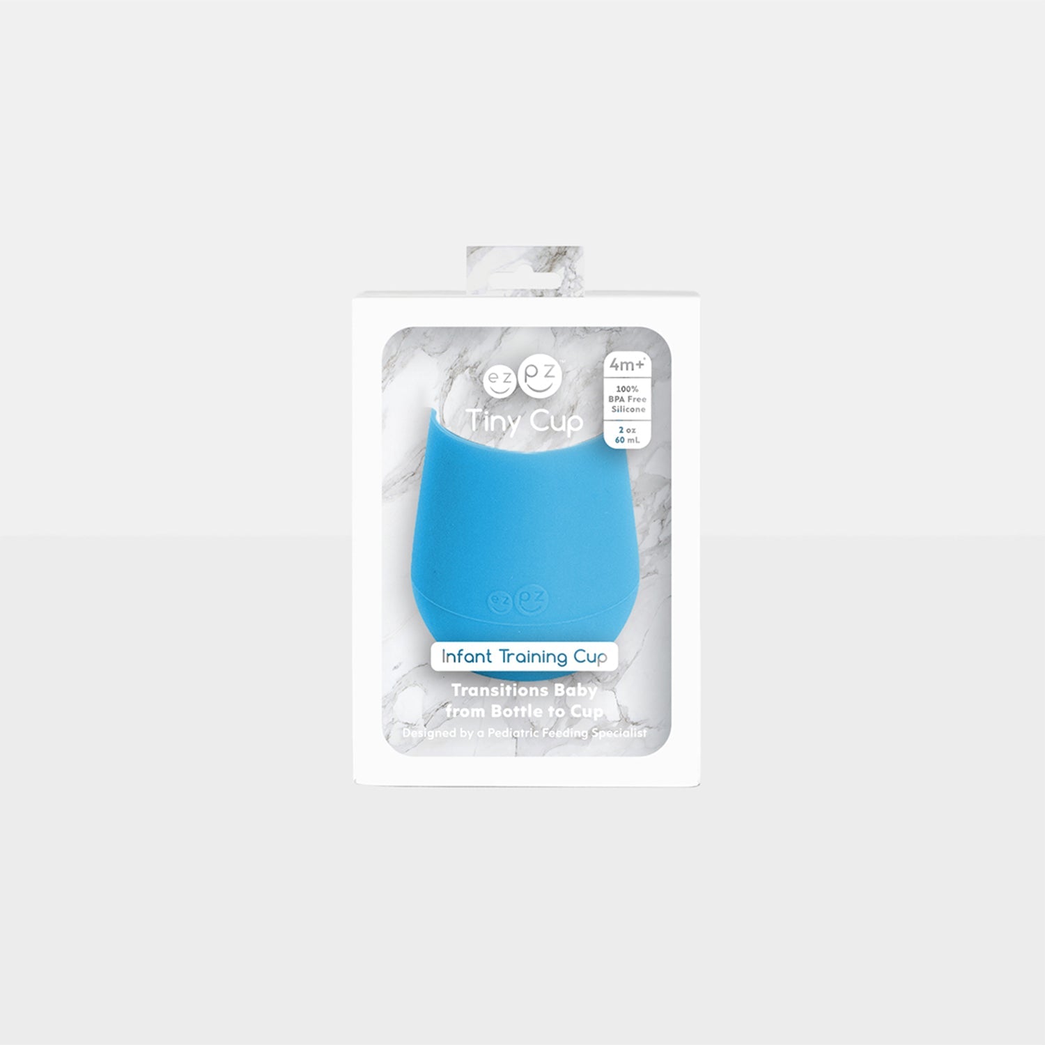 Ezpz Tiny Cup – Best Baby Training Cup for Transition to Open Cup Drinking – Perfect for Infants Learning to Sip Independently at Home or On-the-Go