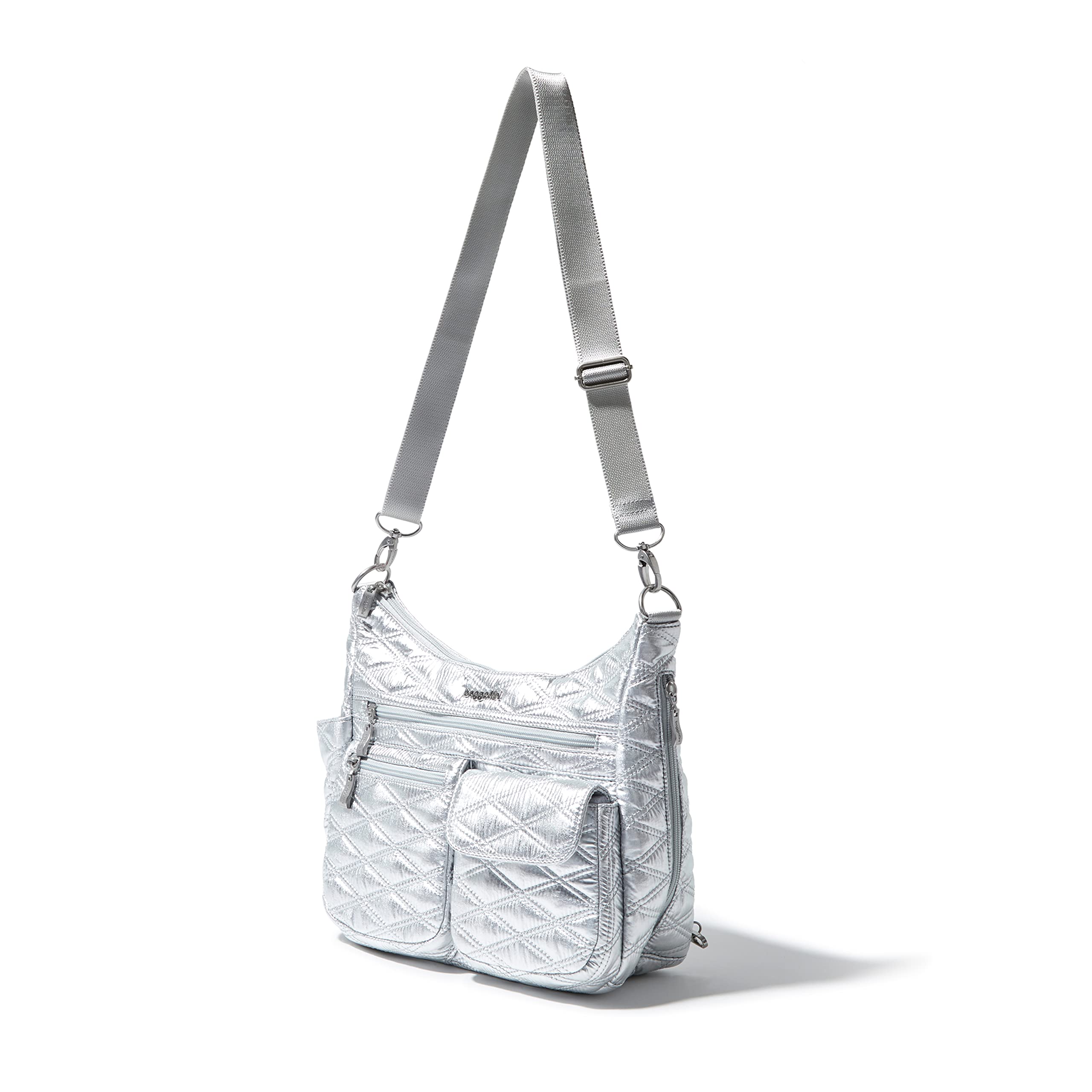 Baggallini Modern Everywhere Crossbody Bag for Women - Lightweight Travel Purse with RFID Protection | Perfect for Work, Travel & Everyday Use