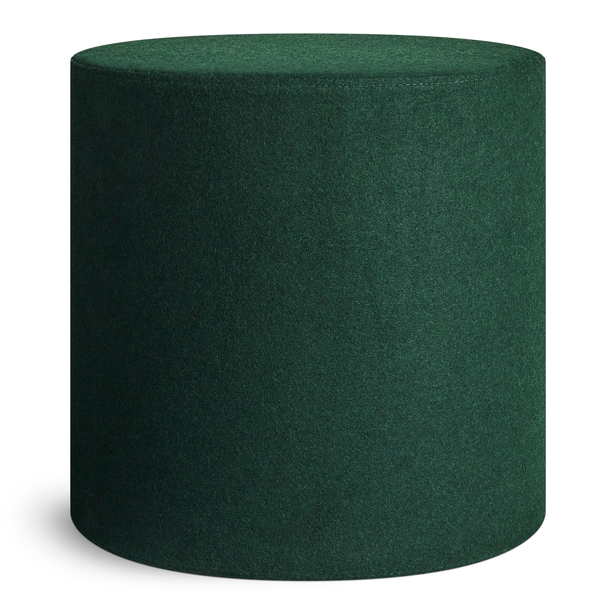 Small Round Ottoman with Storage - Soft Padded Footrest Stool for Living Room, Bedroom, or Nursery - Perfect for Extra Seating & Home Decor