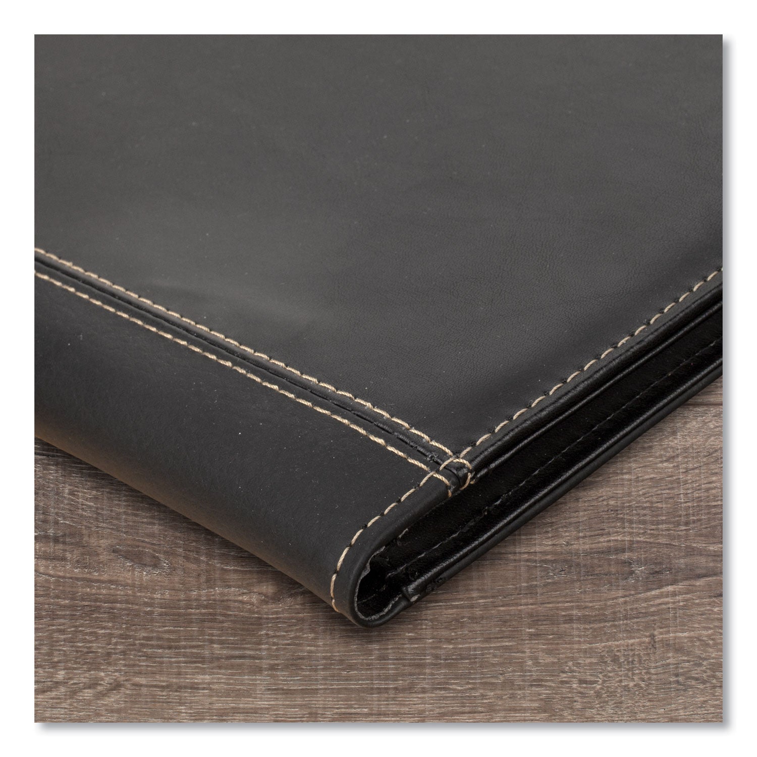 AT A GLANCE® Executive Monthly Planner 2025-2026 - 13 Month Leather Padfolio Organizer (11x9 Inches, Black) for Business Professionals & Office Use