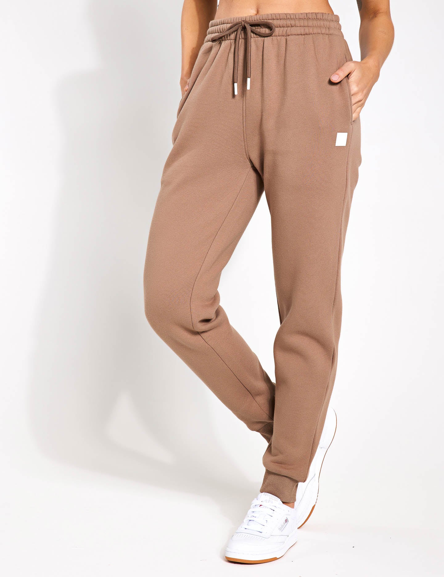 Rihanna Women's 2-Piece Outfit Set in Taupe - Casual Lounge Wear for Home, Travel & Everyday Comfort