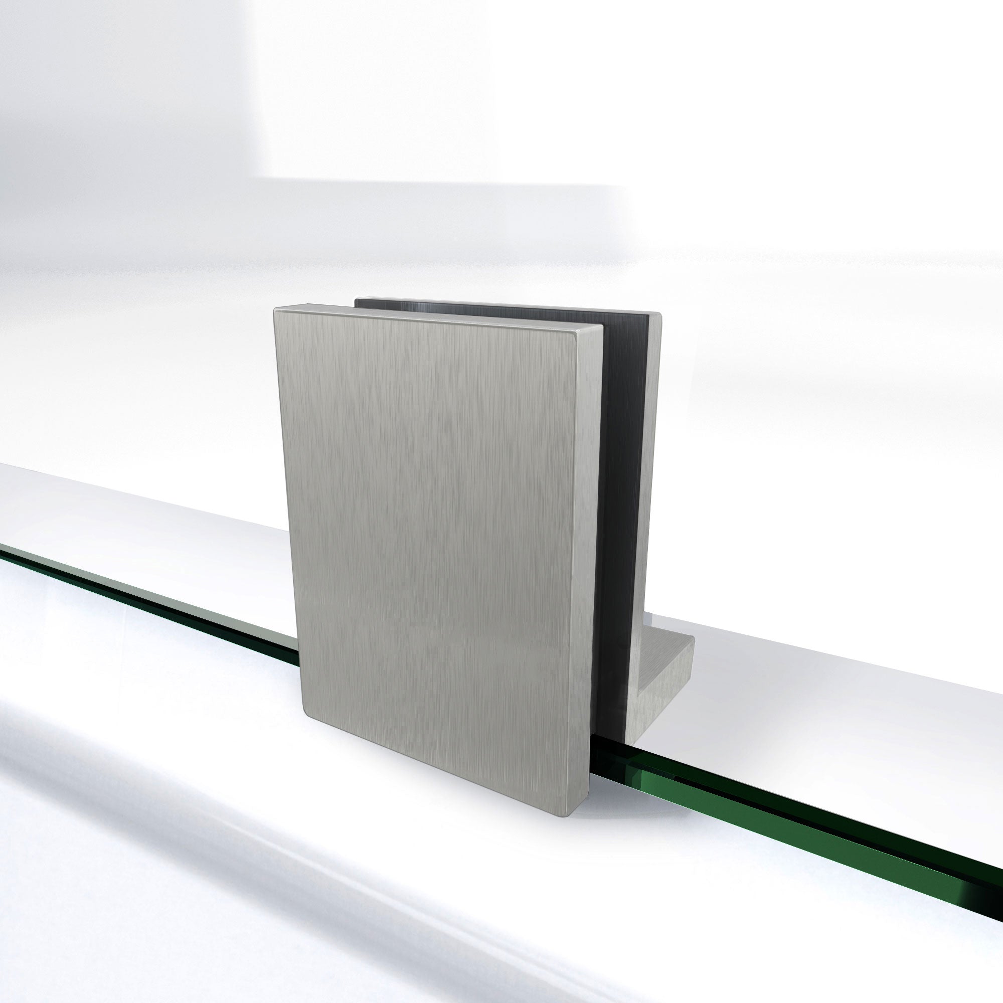 DreamLine Prism Lux 40x40x74.75 Inch Frameless Hinged Shower Enclosure with SlimLine Base Kit - Modern Bathroom Upgrade for Small Spaces & Luxury Homes
