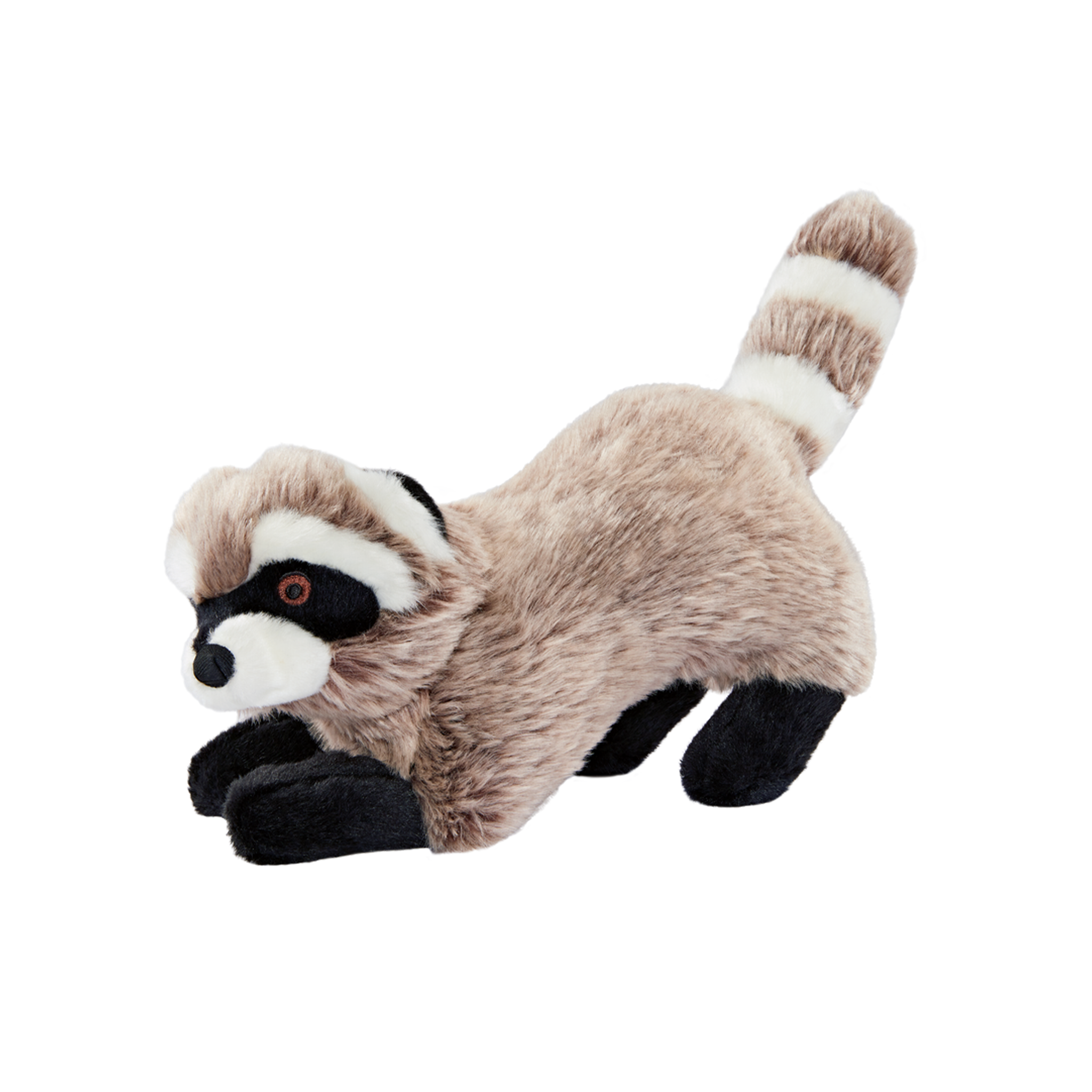 Fluff & Tuff Rocket Raccoon Dog Toy - Durable Plush Chew Toy for Small & Medium Dogs - Interactive Play & Cuddling Companion - Perfect for Indoor & Outdoor Fun