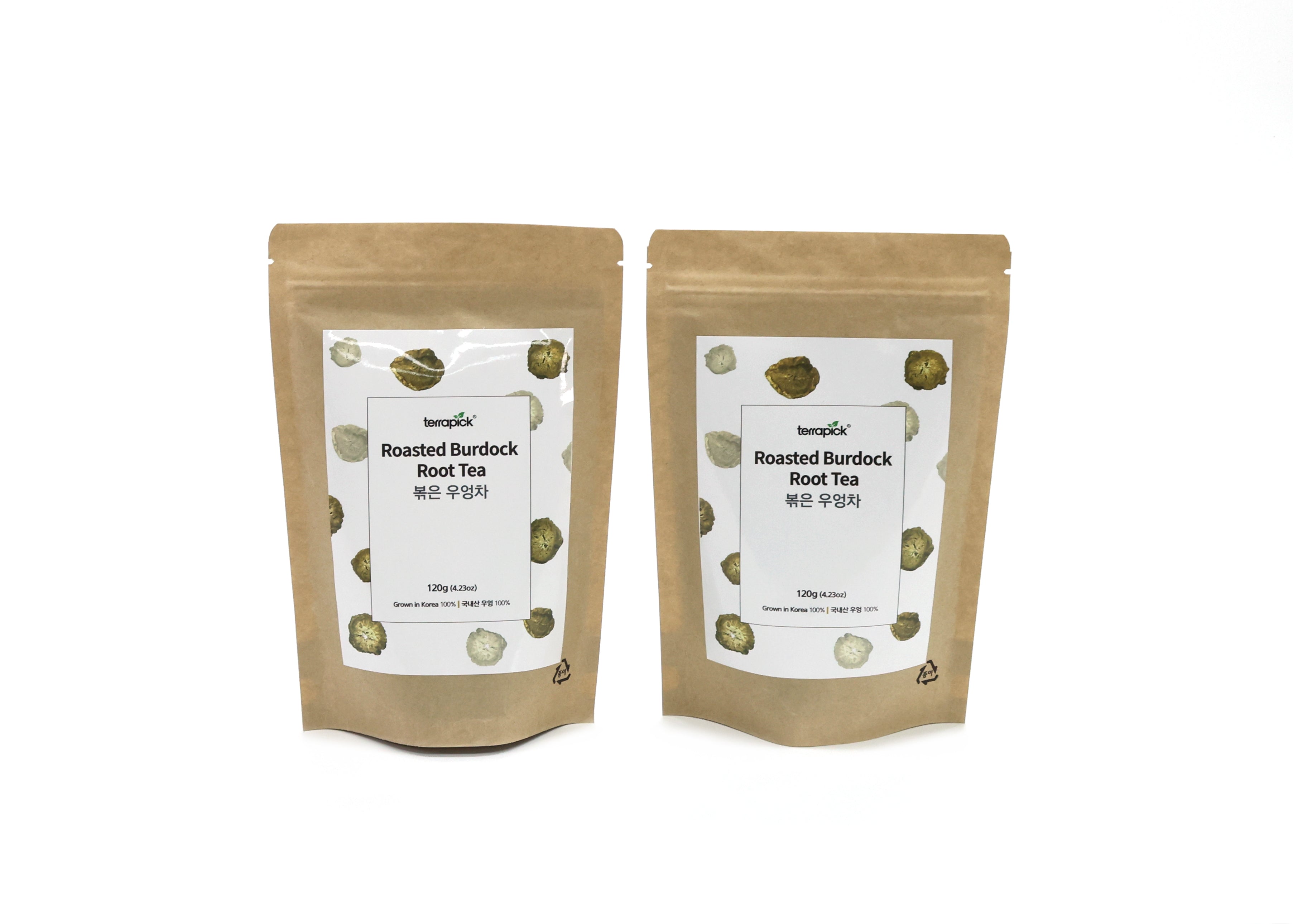 Organic Korean Roasted Burdock Root Tea - 100% Natural Herbal Detox Tea for Weight Loss & Skin Health - Hot or Iced, Perfect for Daily Wellness & Relaxation