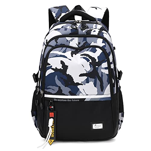 Blue Camo Prints
