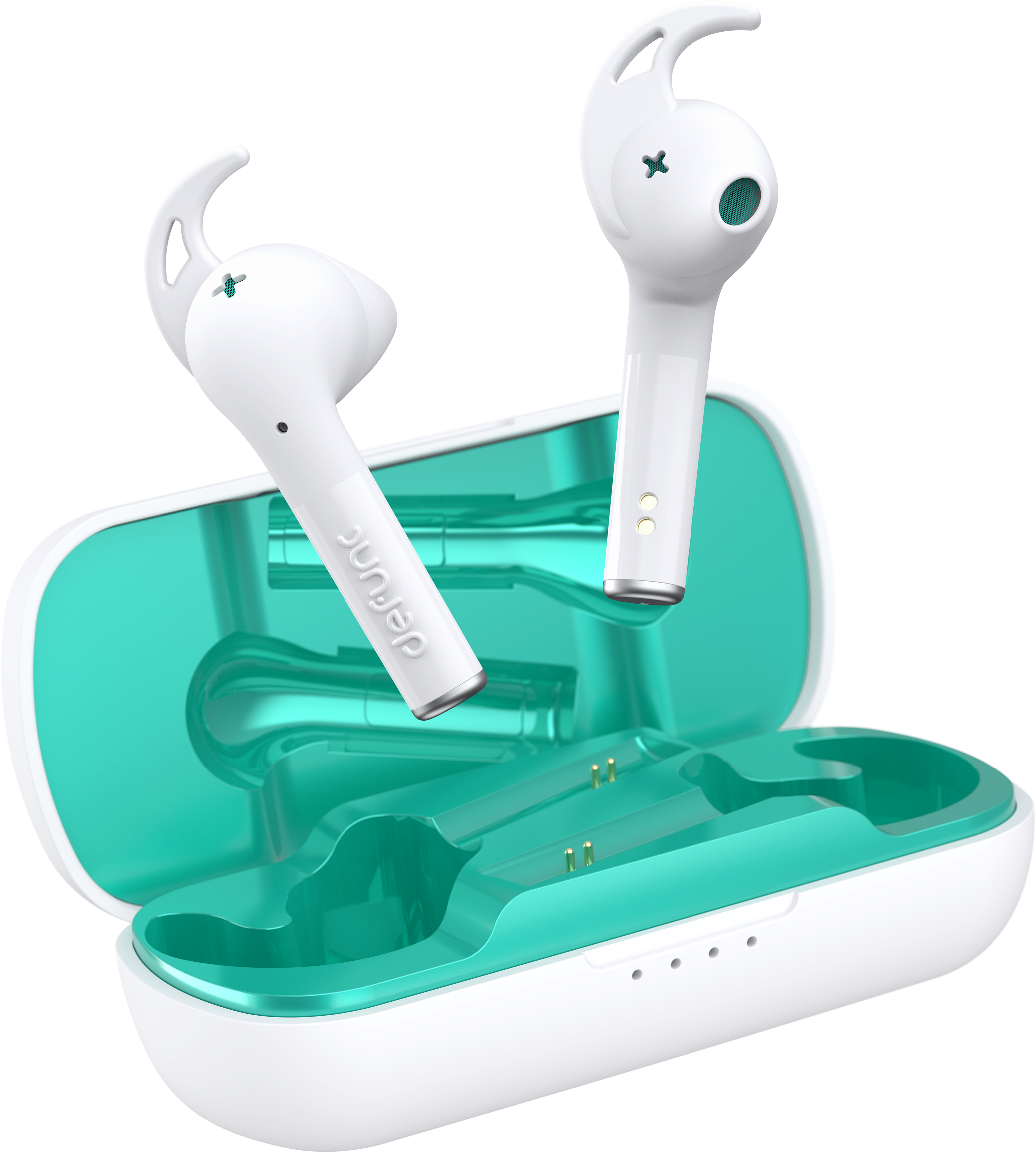 DEFUNC True Sport Wireless Earbuds - Bluetooth 5.0, Sweatproof, Secure Fit for Running, Gym & Workouts - Premium Sound Quality for Sports & Active Lifestyle