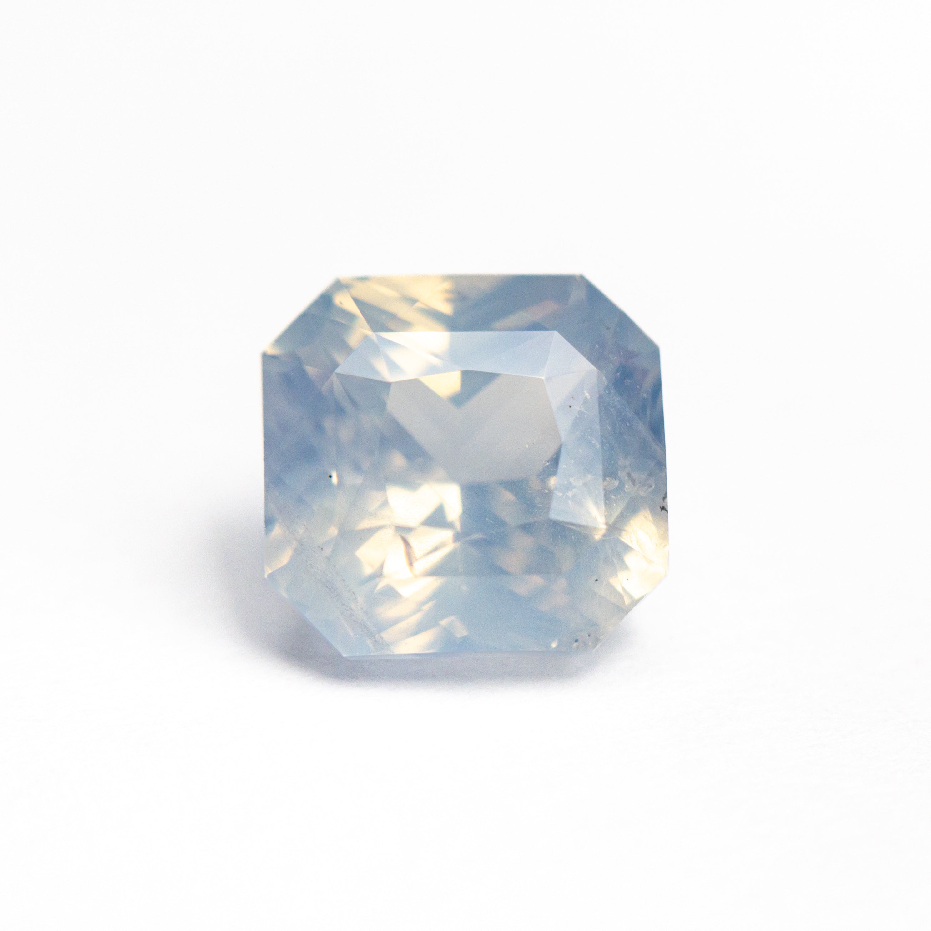 3.56ct Natural Blue Sapphire - 7.88x7.55x6.00mm Square Brilliant Cut with Beveled Corners - Loose Gemstone for Jewelry Making, Engagement Rings & Fine Collections (Item#26091-01)