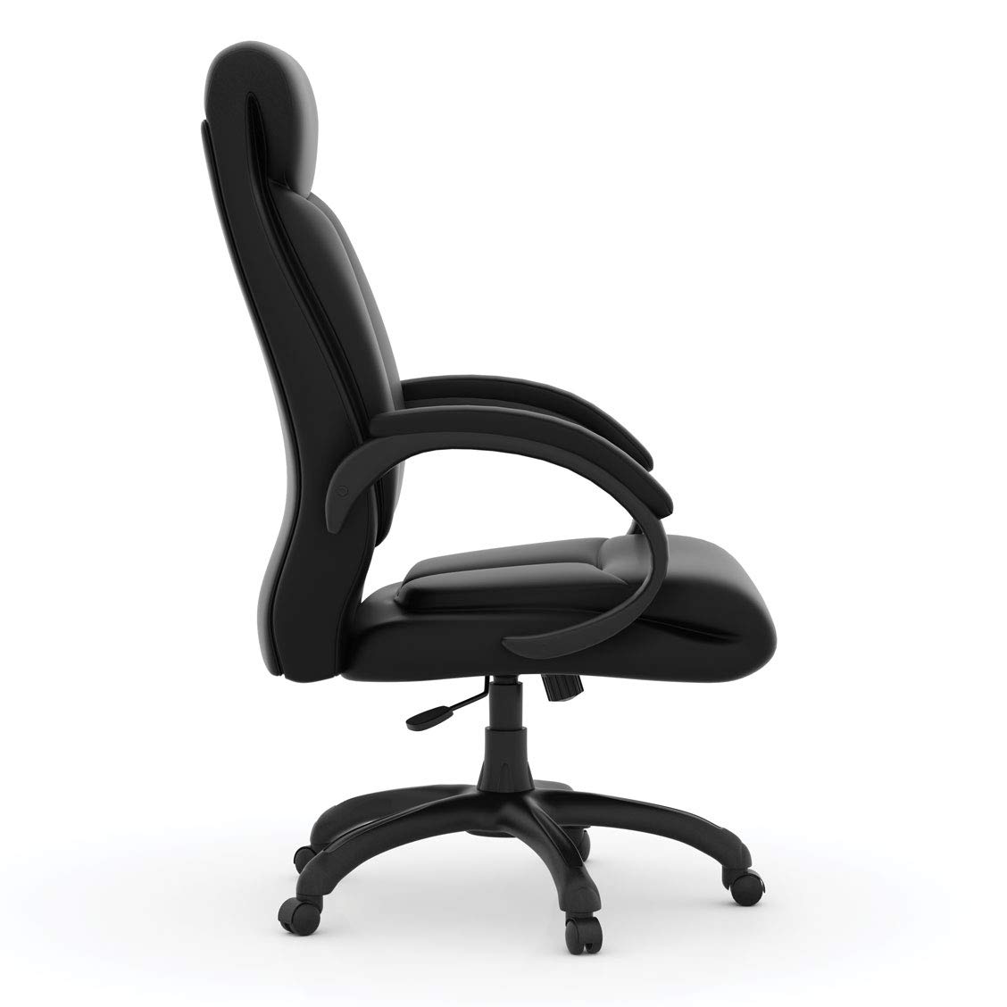OfficeSource Sierra Series High-Back Executive Office Chair - Ergonomic Mesh Back & Adjustable Height, Black - Perfect for Home Office, Conference Rooms & Corporate Workspaces