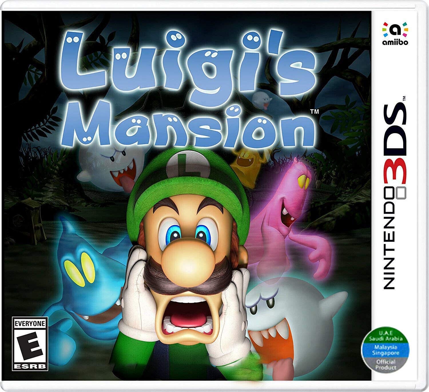 Luigi's Mansion for Nintendo 3DS - World Edition | Haunted House Adventure Game | Perfect for Halloween Gaming & Family Fun Nights