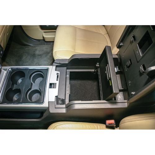 11-16 Ford F250/350 Security Console Insert - Heavy Duty Locking Storage Organizer for Pickup Trucks | Perfect for Tools, Valuables & Road Trips