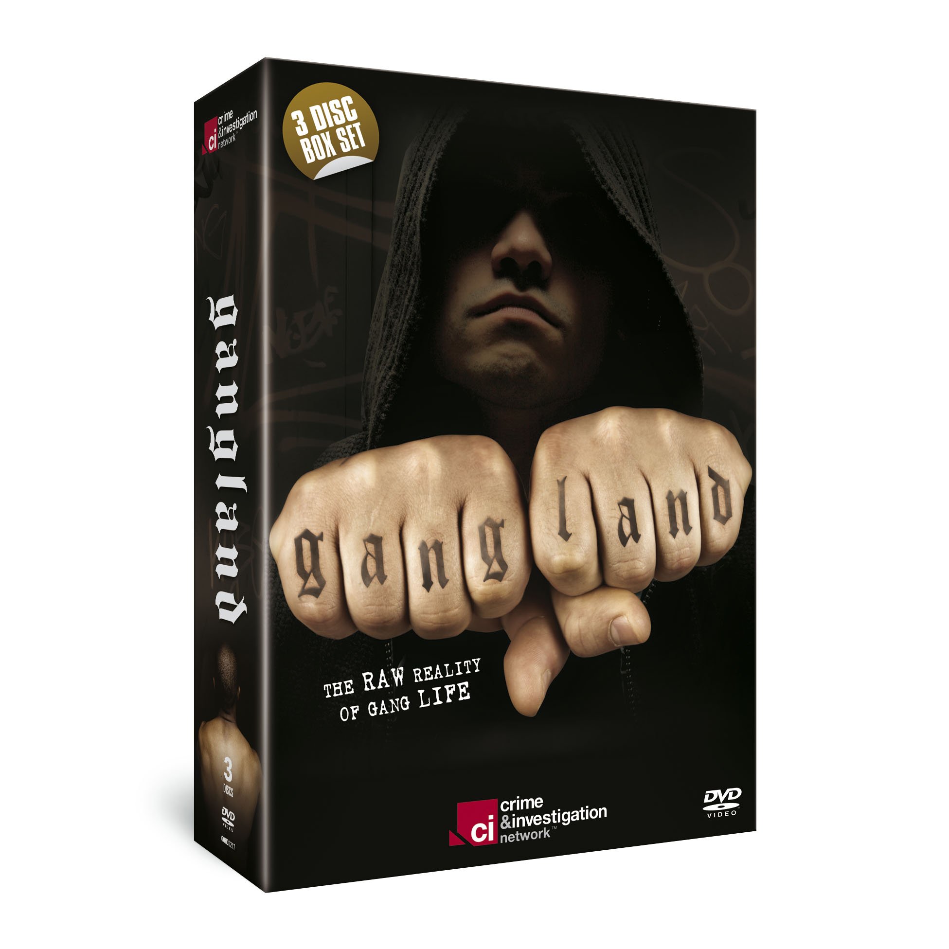 Gangland (3 Disc Box Set) [DVD] - True Crime Documentary Series | Perfect for History Buffs & Crime Enthusiasts
