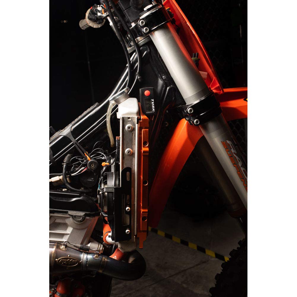 Tusk Digital Radiator Fan Kit for Husqvarna TE 150 2017-2019 | High-Performance Cooling System | Perfect for Off-Road, Trail Riding & Motocross Racing