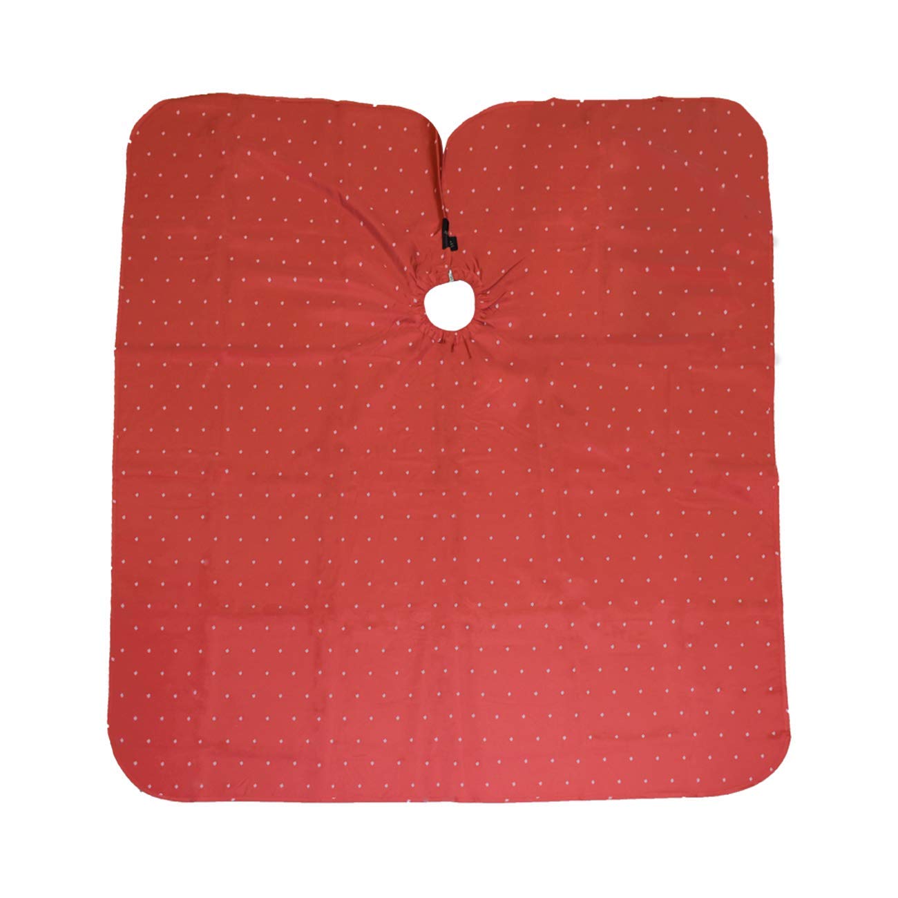 Barber Strong Professional Hair Cutting Cape - Waterproof & Comfortable Red Salon Cape for Haircuts, Shaves & Styling - Perfect for Barbers, Stylists & Home Use