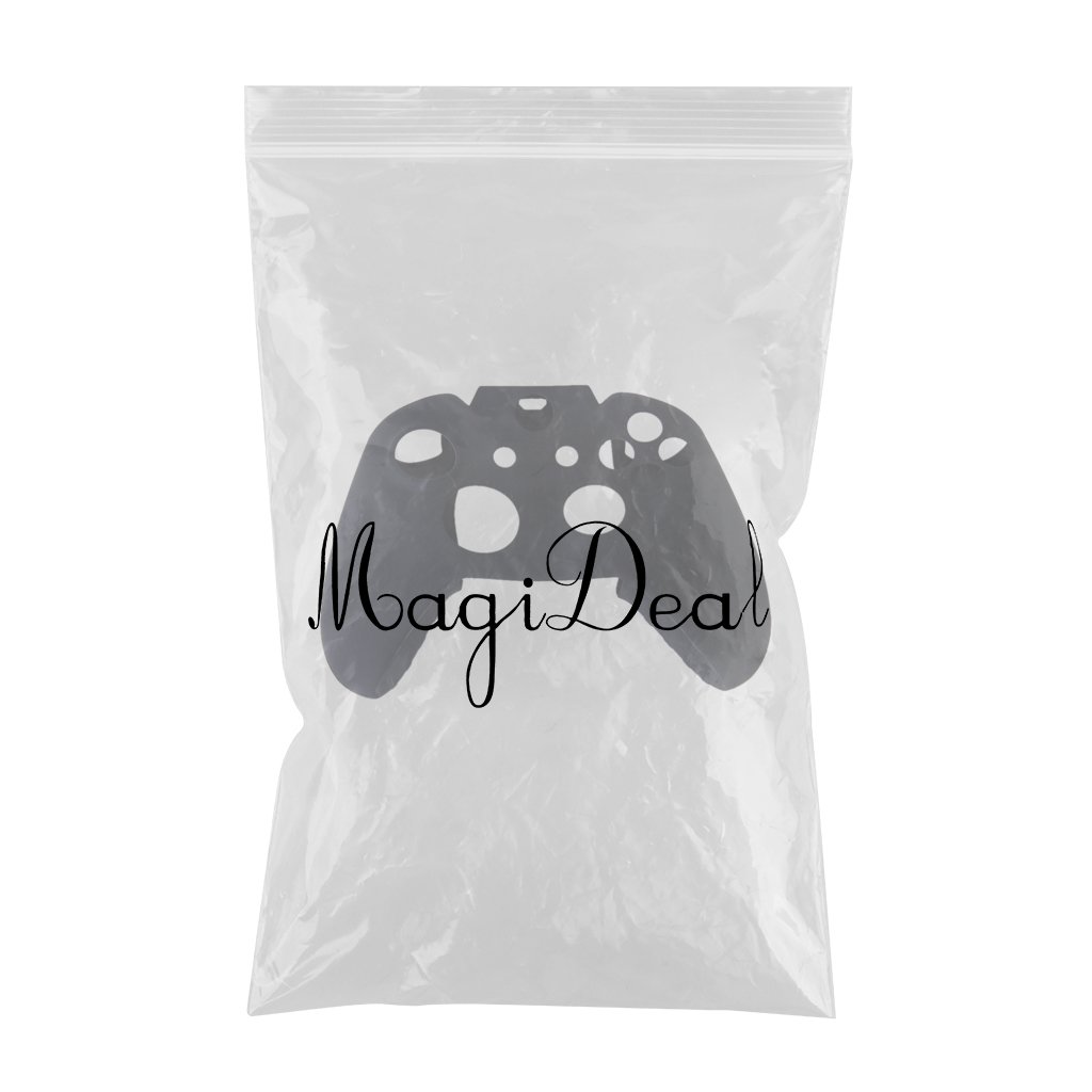 Black Silicone Protective Cover Case for XBOX ONE Game Controller - Durable Grip & Shockproof Design for Gaming, Travel & Storage