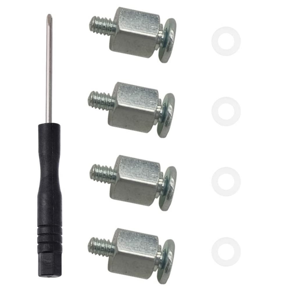 Beausoleil M.2 SSD Screw Kit - 9 Piece Set (4 Screws, 4 Standoffs, 1 Screwdriver) for PC Build, Laptop & Gaming Rig Installation | Compatible with NVMe SSD Upgrades