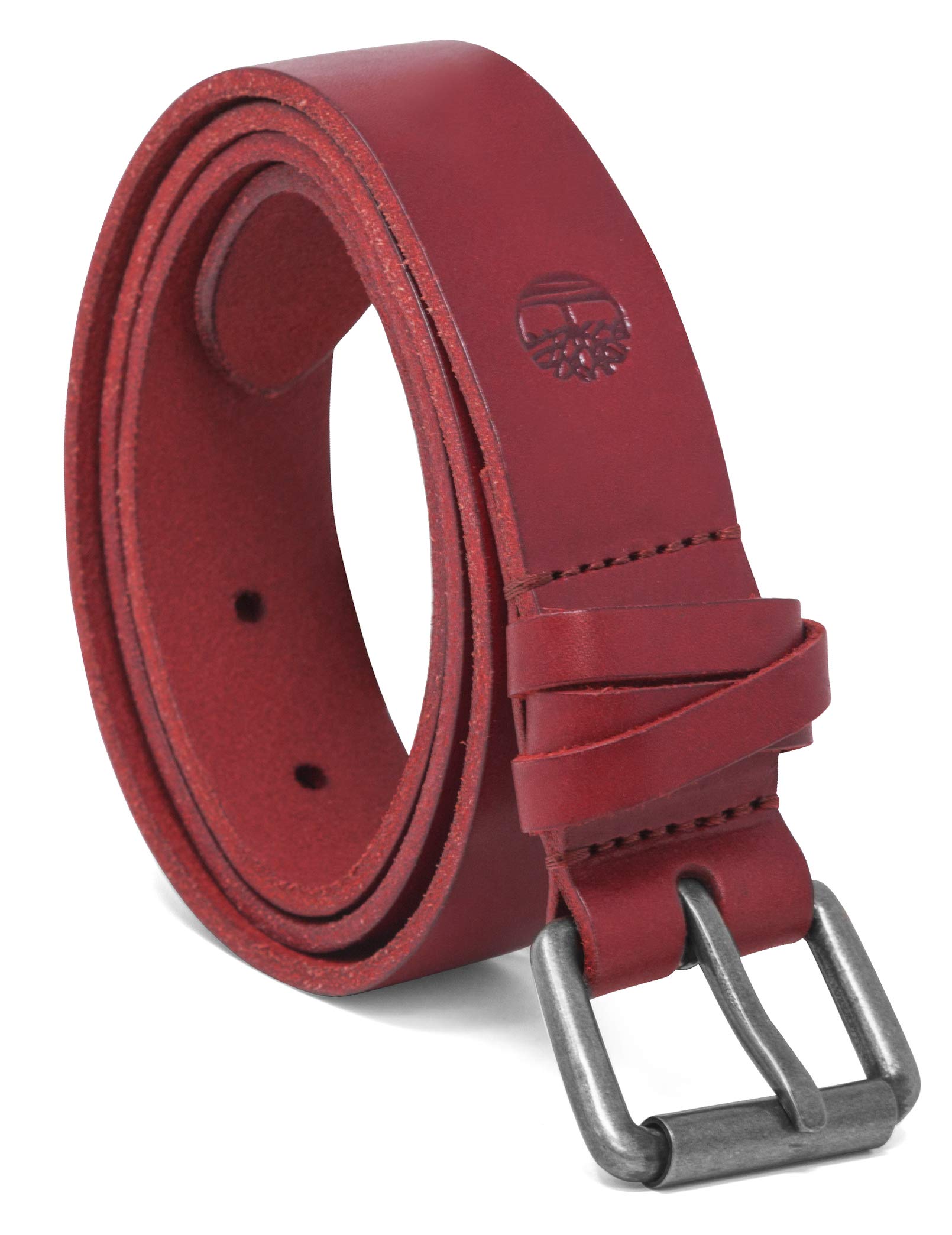 Timberland Women's Genuine Leather Casual Belt for Jeans & Pants - Stylish & Durable Waist Accessory for Everyday Wear