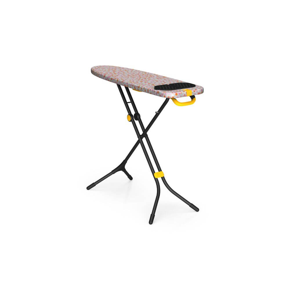 Joseph Joseph Glide Compact Ironing Board - Space Saving Foldable Design, Peach Blossom Color - Perfect for Small Apartments, Dorms & Travel Use