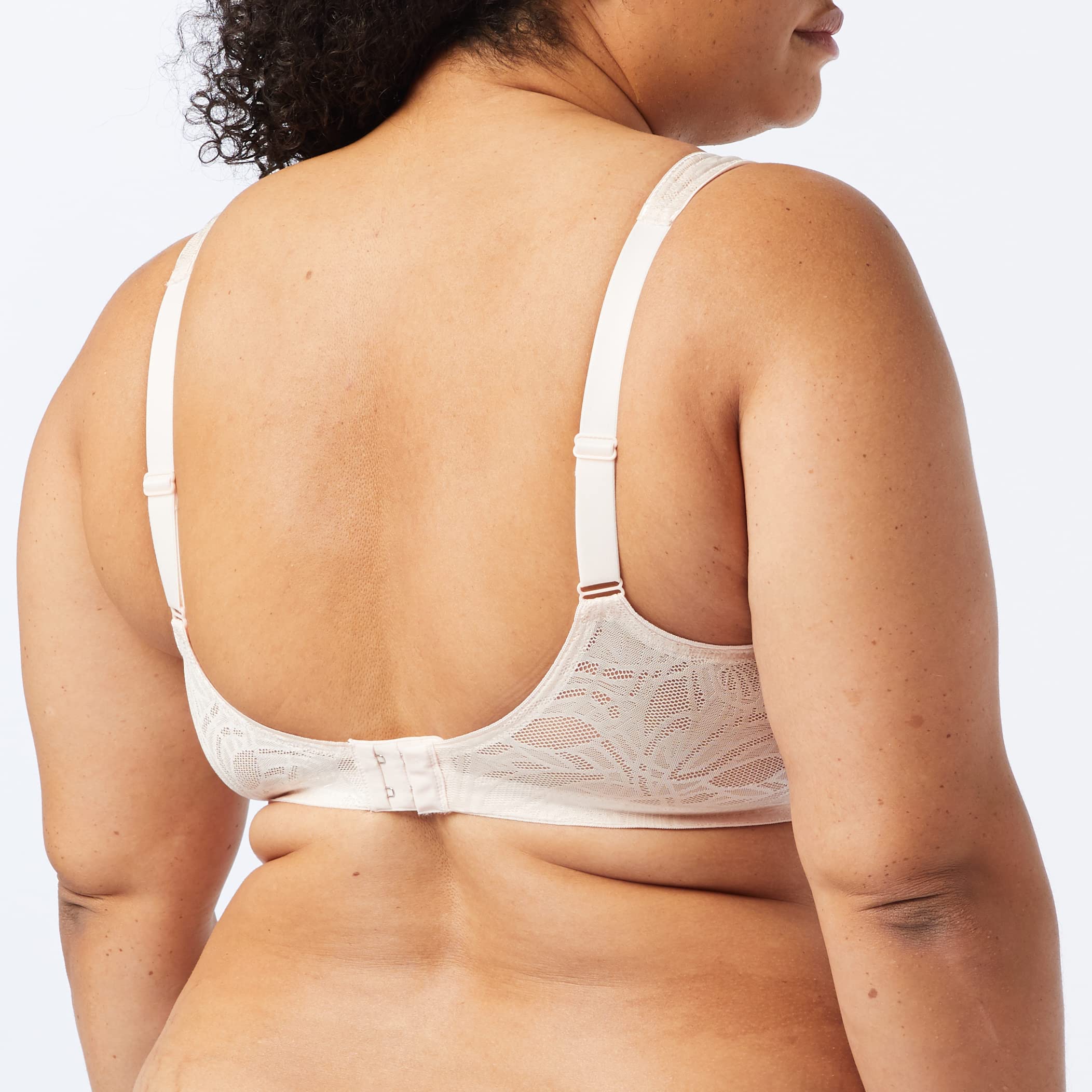 Wire-Free Lace Bra for Women - Comfortable Seamless Underwire Bra 8076 | Perfect for Yoga, Workout & Everyday Wear