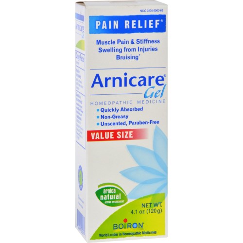 Boi Arnicare Gel 4 oz - Natural Pain Relief for Bruises, Swelling & Muscle Soreness - Perfect for Athletes, Post-Workout Recovery & Everyday Aches
