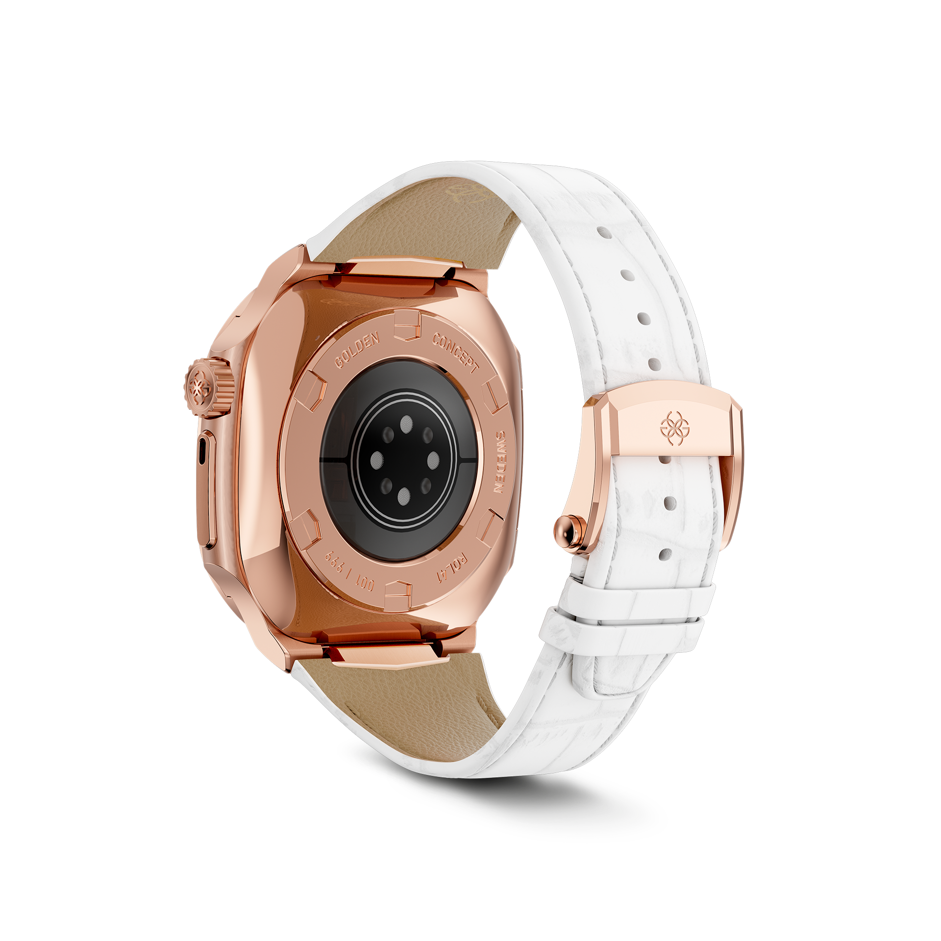 Apple Watch Case ROL41 - Rose Gold Protective Cover for Apple Watch Series 1-9, Compatible with 38mm/40mm/41mm Models | Perfect for Gym, Work & Everyday Use