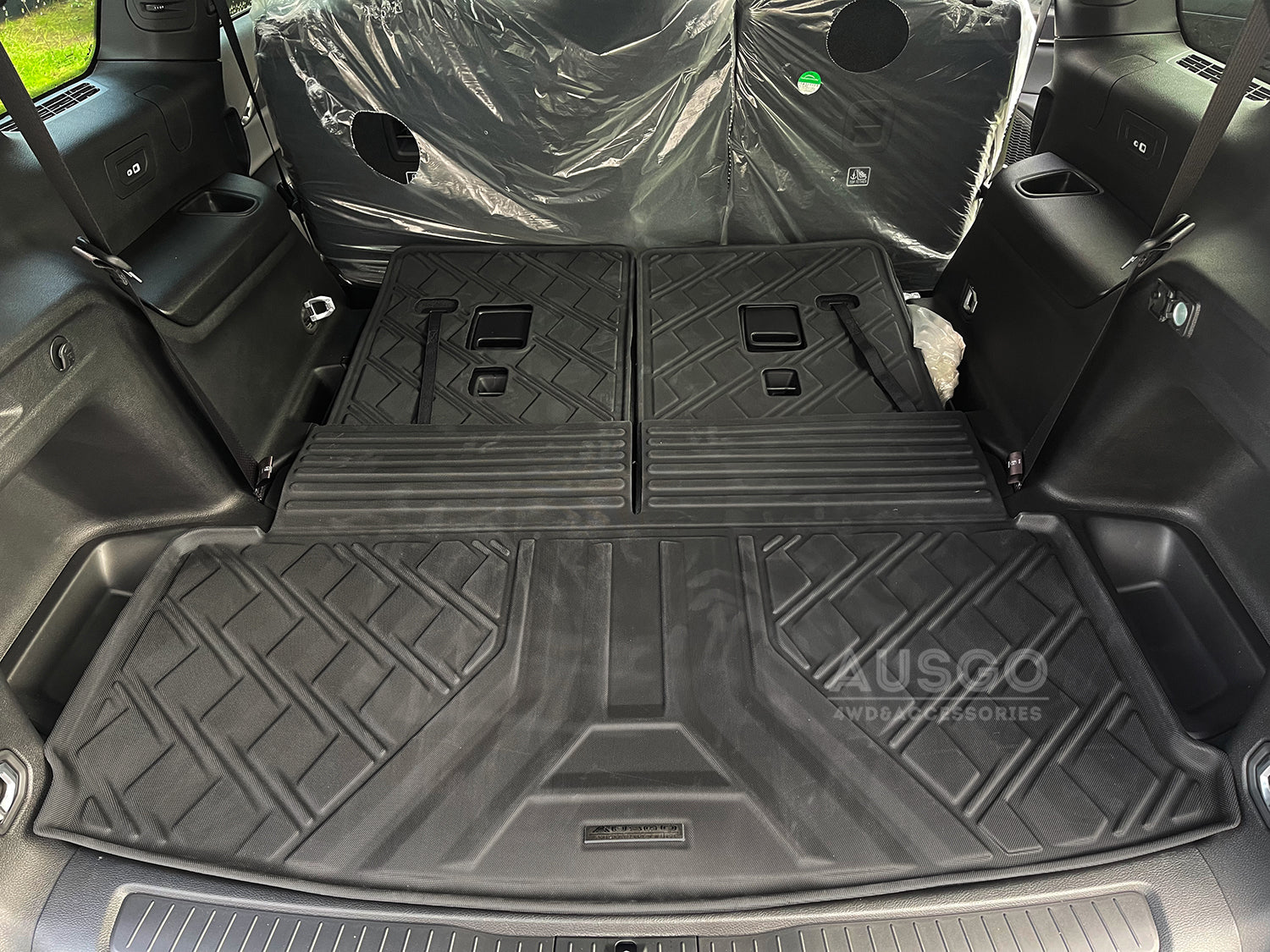 5D Custom Fit Car Floor Mats for Jeep Grand Cherokee L WL Series (2021-Present) - 7 Seat Full Set All-Weather Protection - Perfect for Off-Roading, Family Trips & Daily Commute
