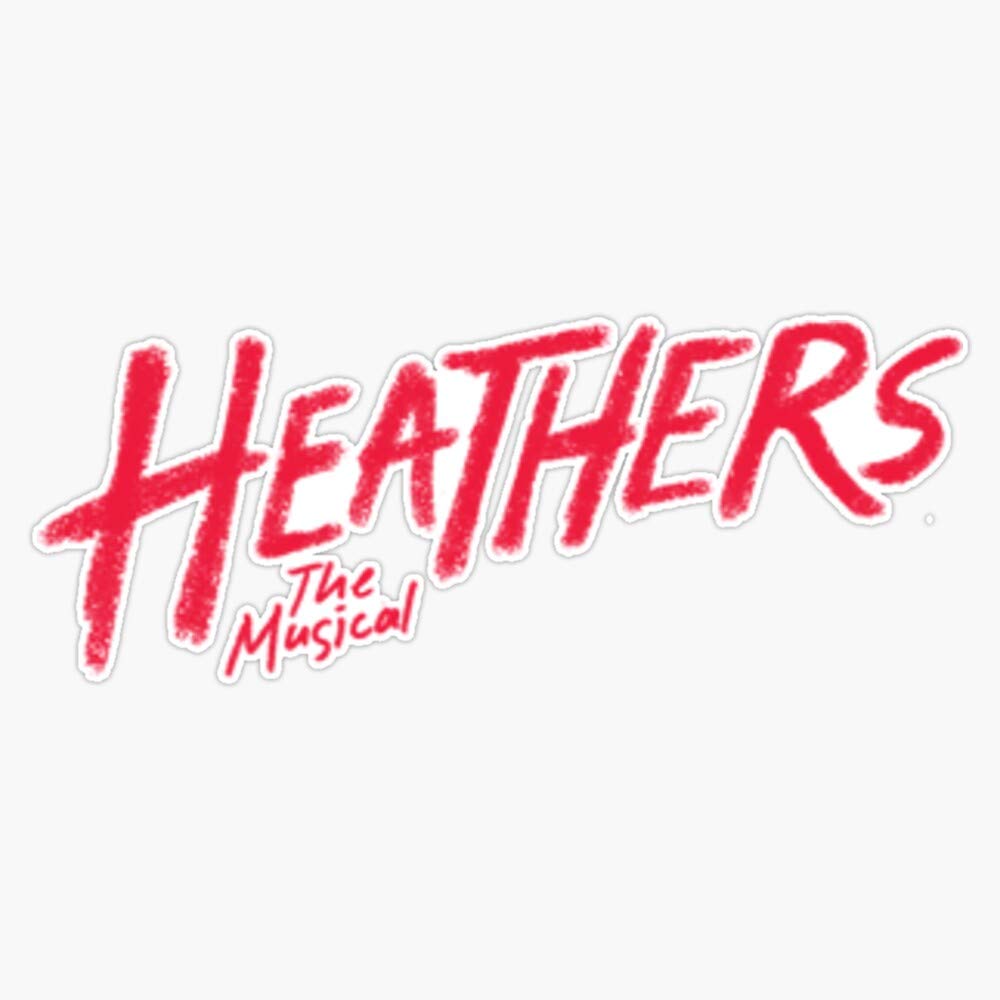 Heathers The Musical Logo Vinyl Waterproof Sticker - 5 Inch Decal for Car, Laptop, Wall, Window & Bumper - Durable Adhesive for Indoor & Outdoor Use